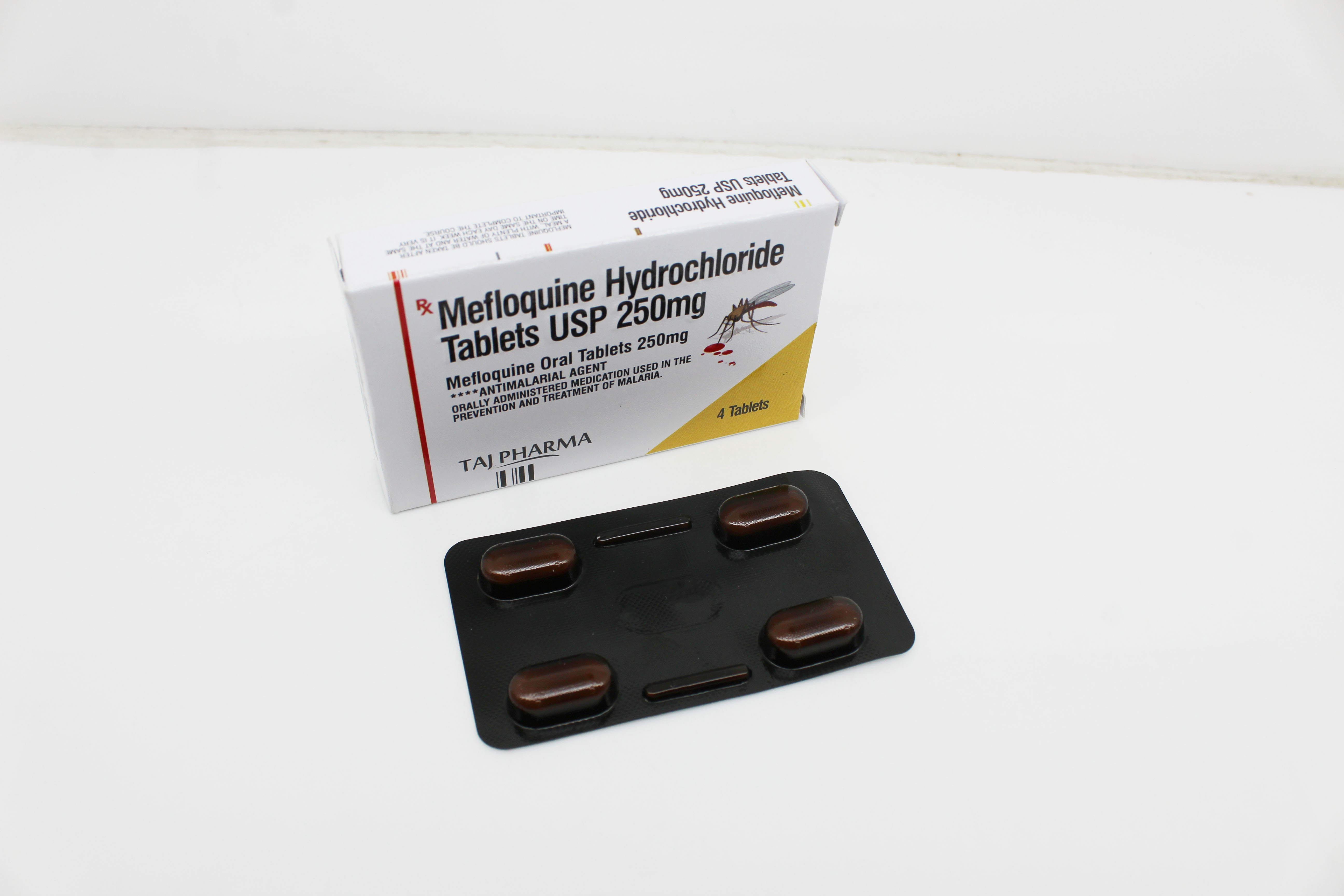 Generic Mefloquine Hydrochloride Tablets 250mg WHO-GMP Certified - Leading manufacturer for MOH and healthcare organizations